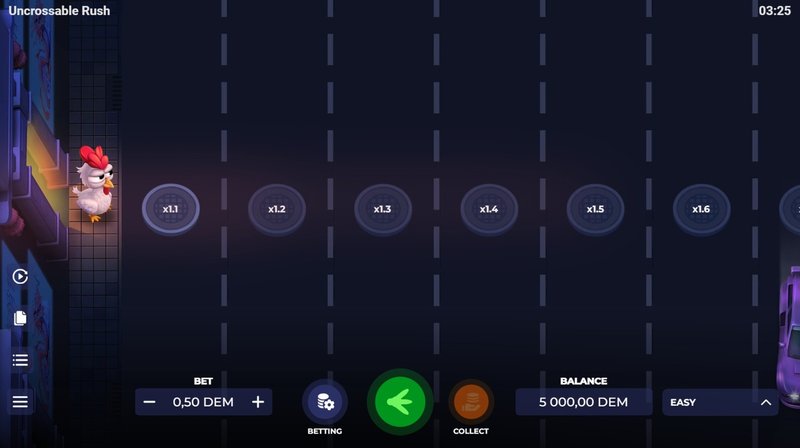Uncrossable rush jouer à France